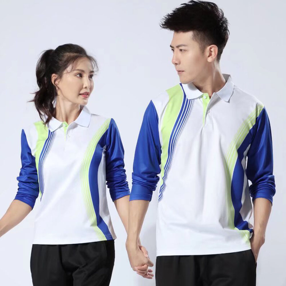 Table Tennis Uniform - Camisa masculina e feminina de badminton,