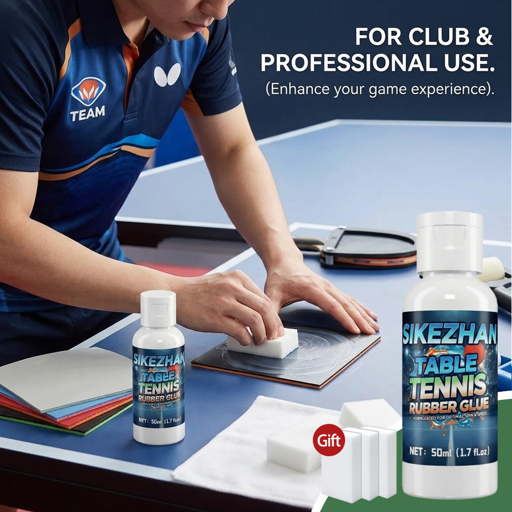 Table Tennis Match - Cola de borracha para tênis de