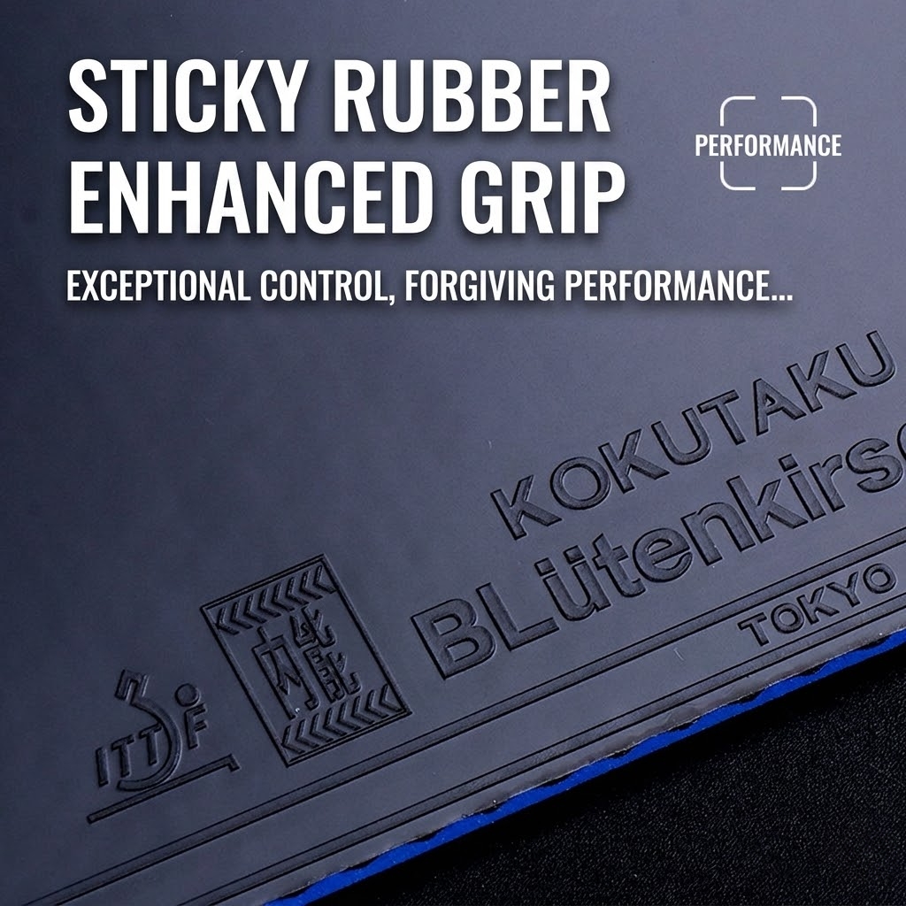 Raquete de Tênis de Mesa Kokut - Table Tennis Rubber avaliação e preço
