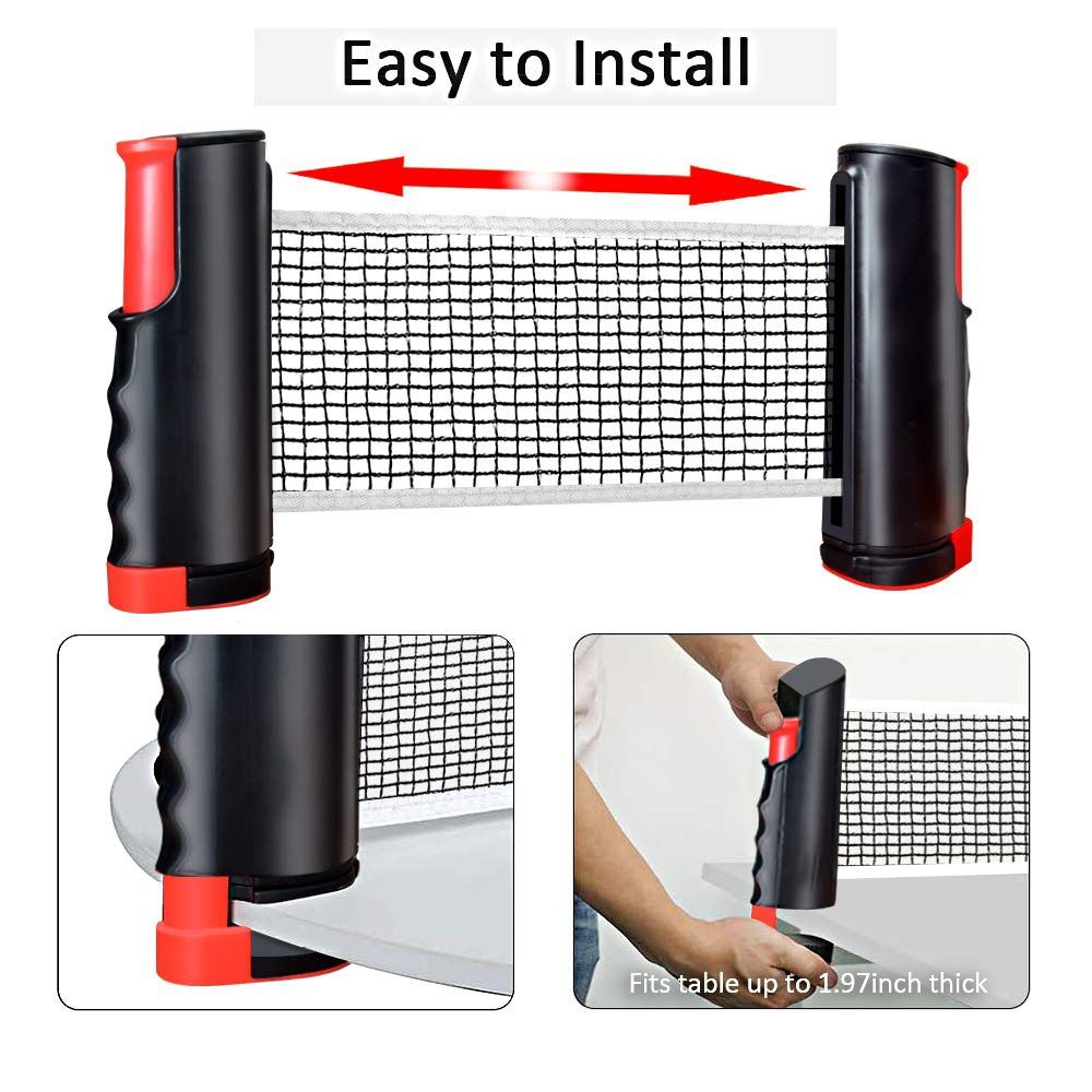Conjunto de Rede Retrátil para - Table Tennis Match avaliação e preço