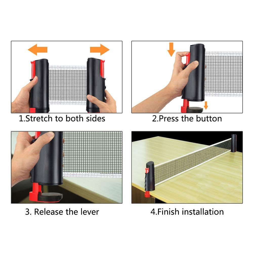 Conjunto de Rede Retrátil para - Table Tennis Match avaliação e preço