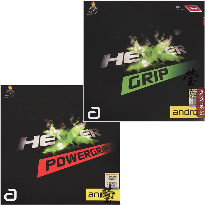 Andro HEXER GRIP borracha de t - Table Tennis Rubber avaliação e preço