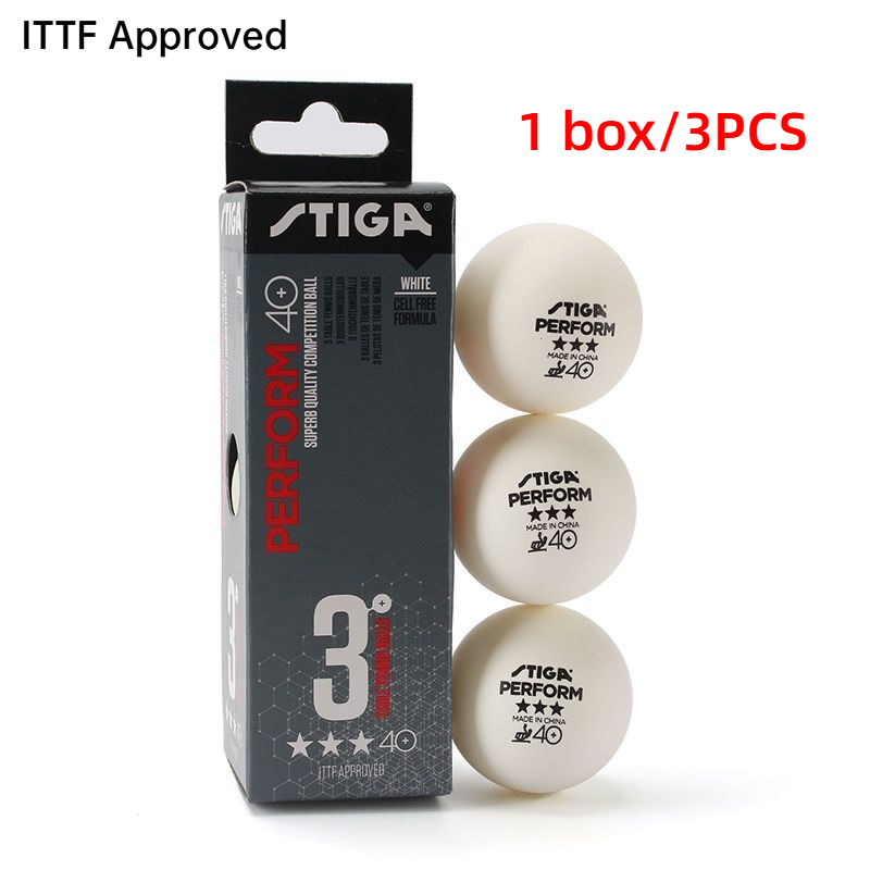 Bolas de Tênis de Mesa STIGA 3 - Table Tennis Match avaliação e preço
