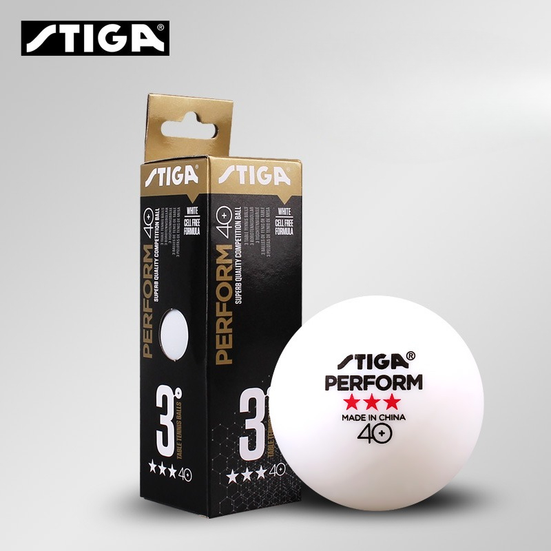 Bolas de Tênis de Mesa STIGA 3 - Table Tennis Match avaliação e preço