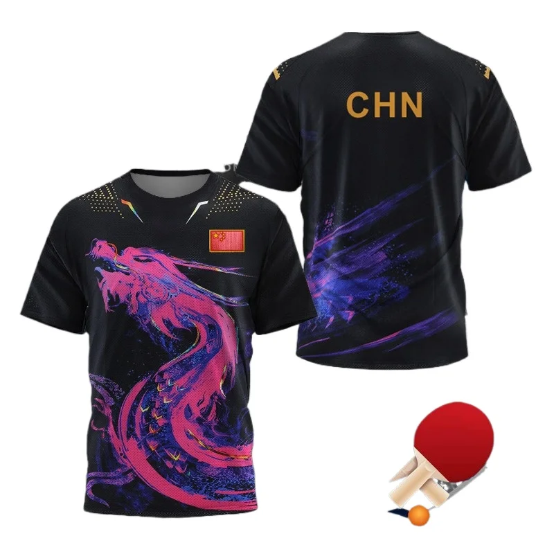 Camiseta Gráfica de Tênis de M - Table Tennis Uniform avaliação e preço