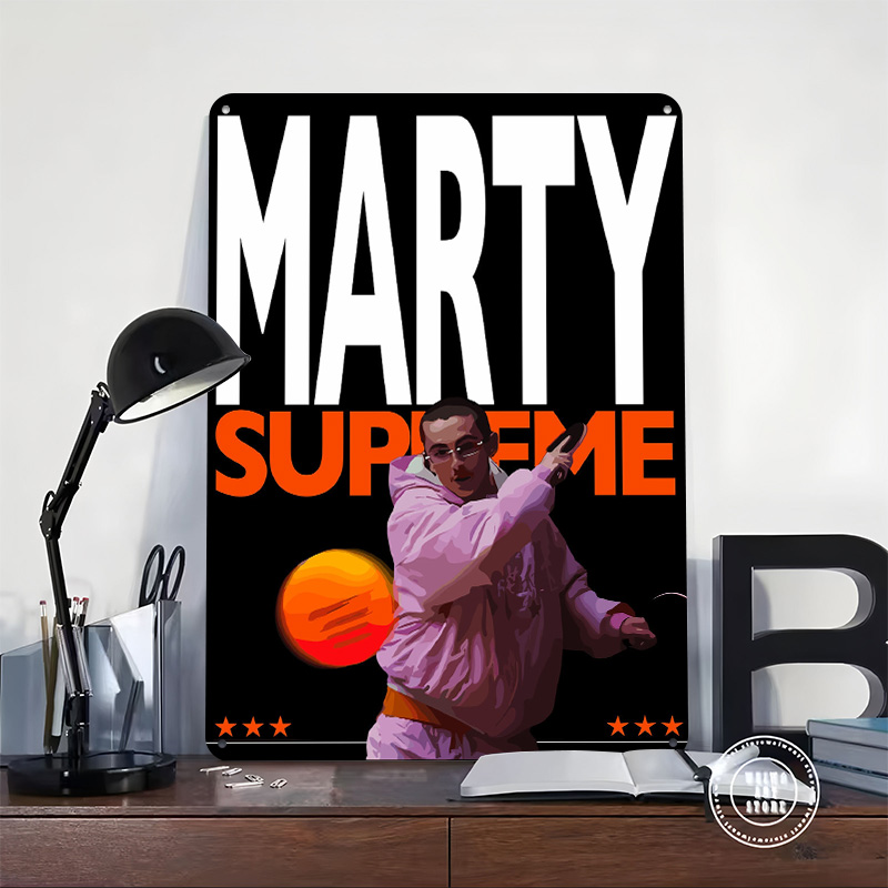 Pôster de Metal Personalizado  - Table Tennis Marty Supreme avaliação e preço