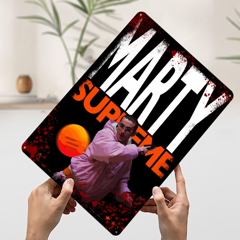 Pôster de Metal Personalizado  - Table Tennis Marty Supreme avaliação e preço