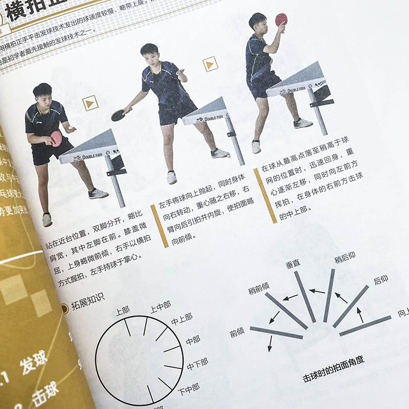 Fundamentos do tênis de mesa:  - Table Tennis Illustration avaliação e preço