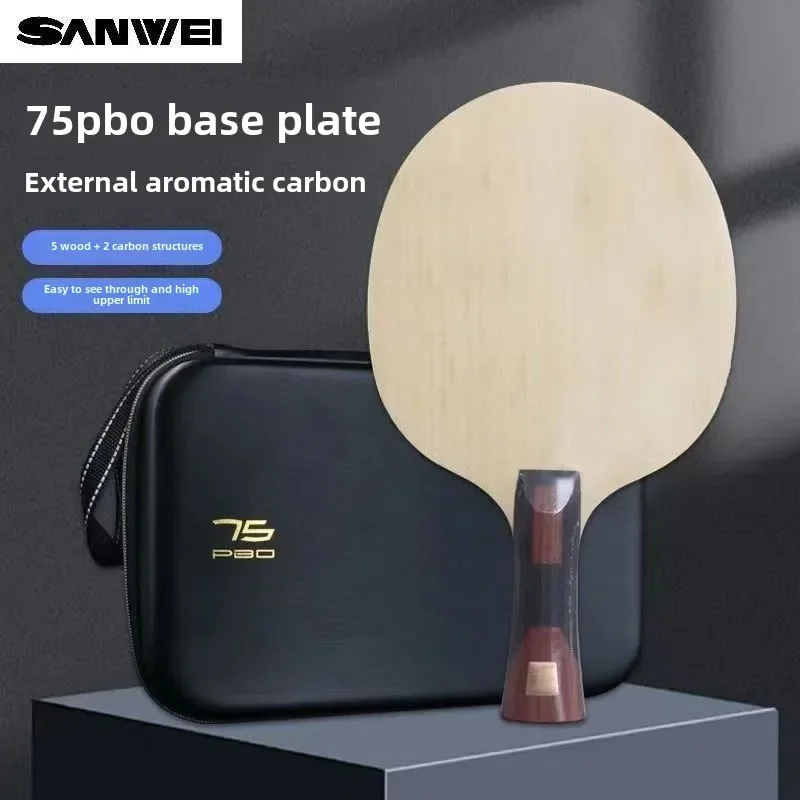 SANWEI-Lâmina de remo de bat d - Xiom Blade Table Tennis avaliação e preço